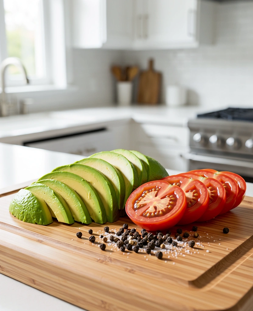 Frische Zutaten für gesunde Ernährung